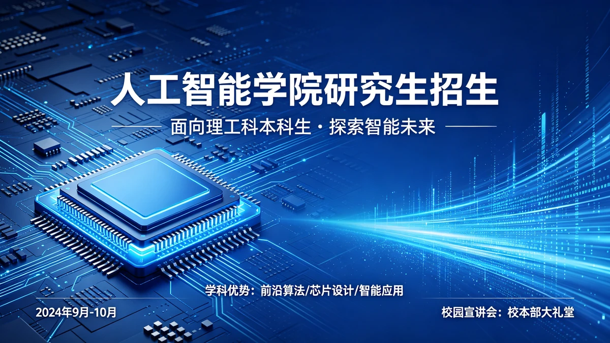 招生海报示例1