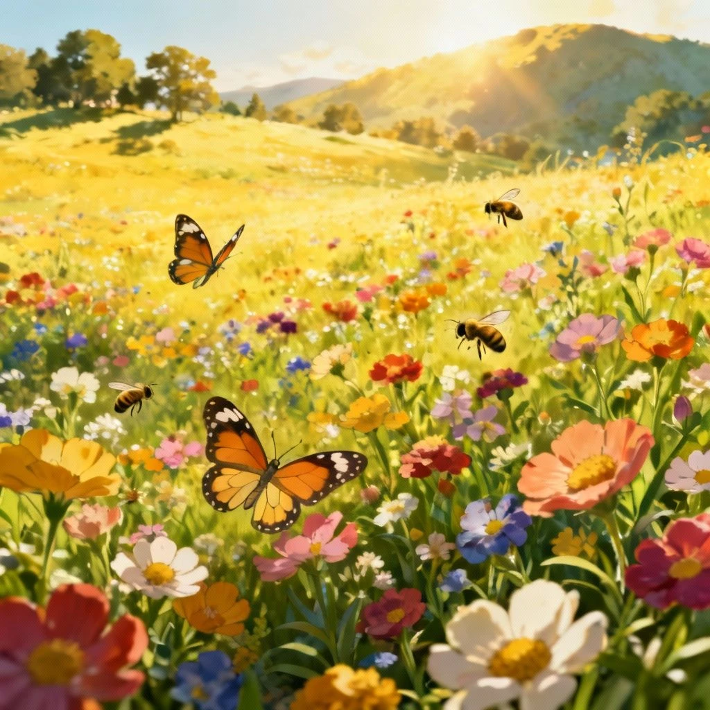 吉卜力风格自然示例1