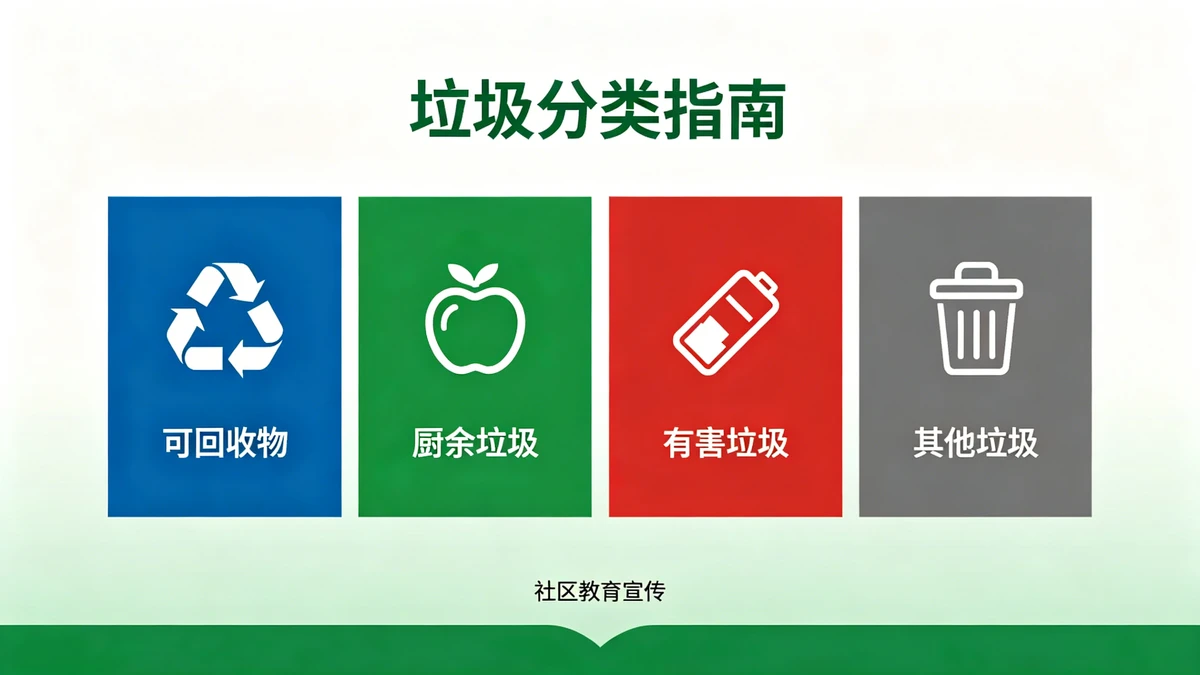 绿色生活海报示例1