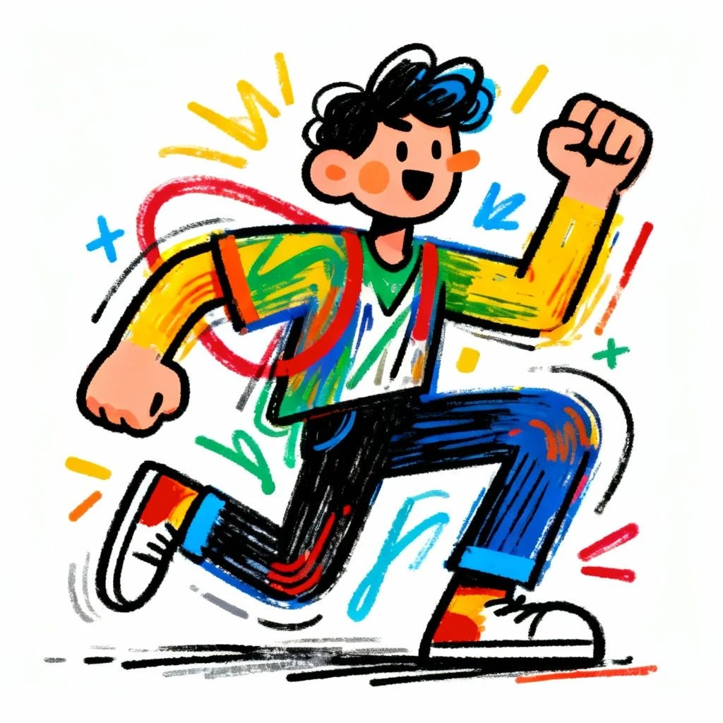 卡通风格涂鸦生成示例1