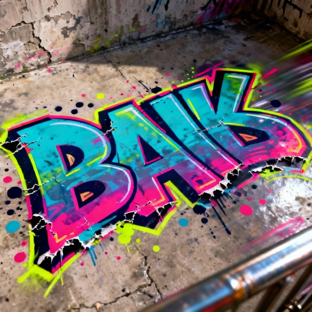 街头风格涂鸦生成示例1