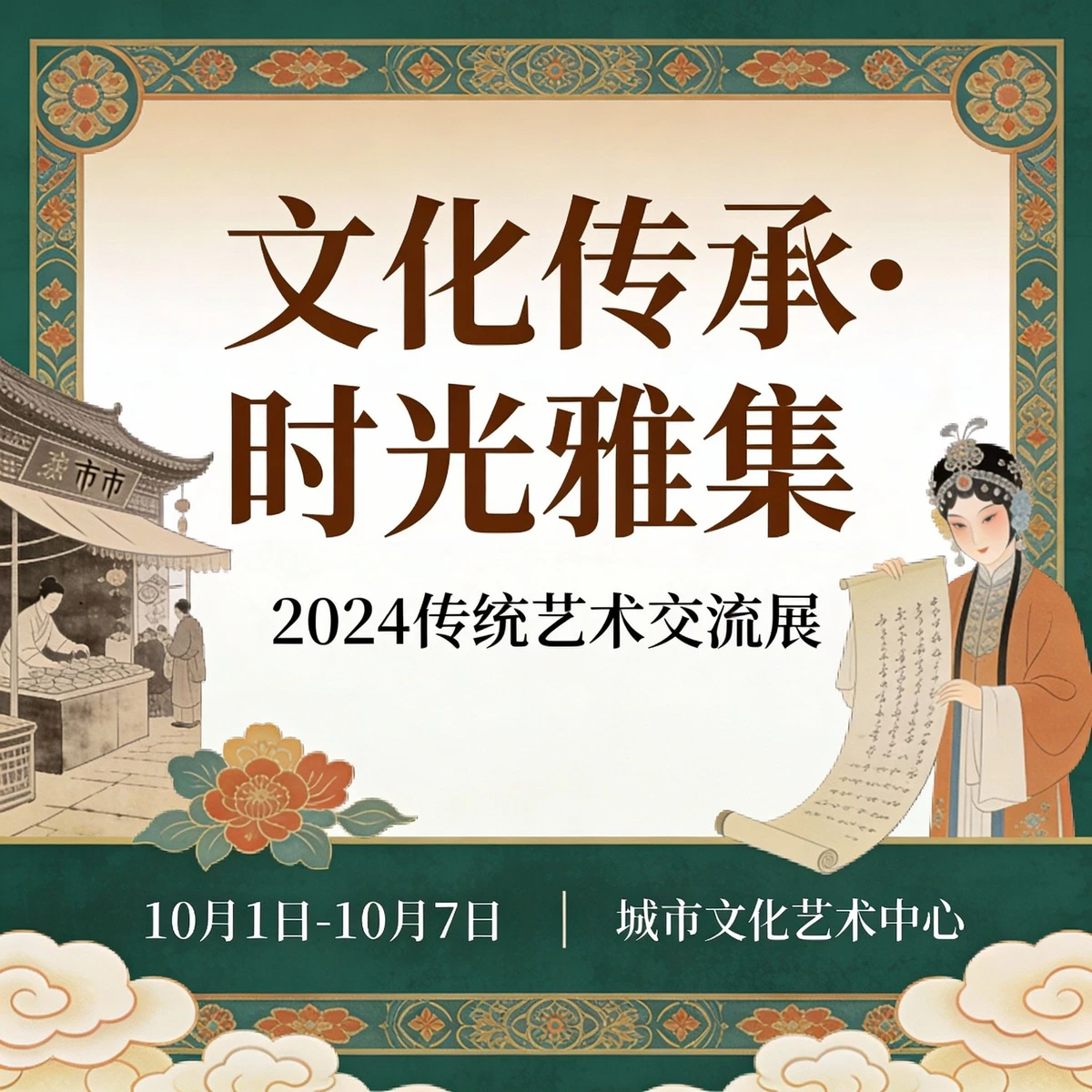 海报风格平面设计示例1