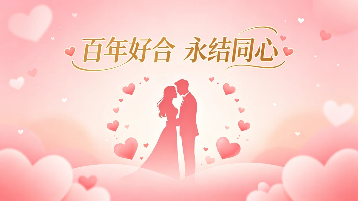 婚礼贺卡设计示例1