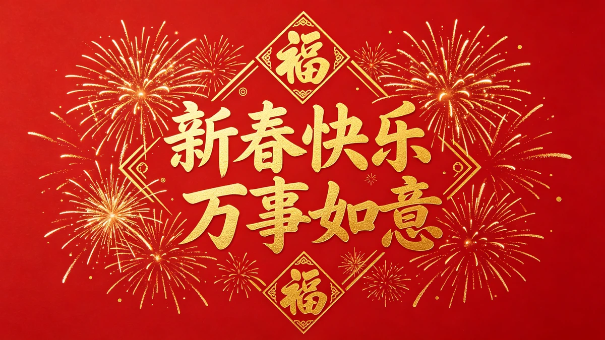 节日祝福贺卡设计示例1