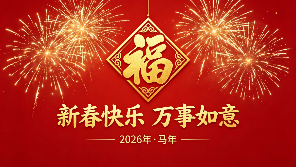 节日祝福贺卡制作示例1