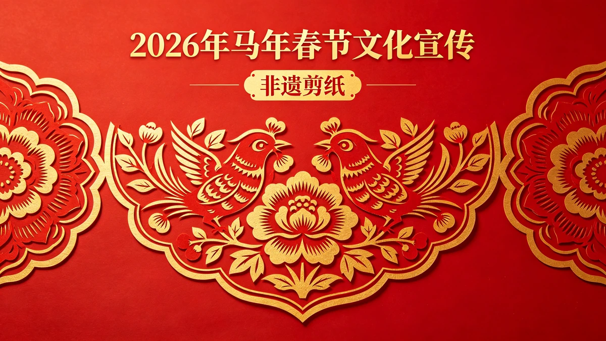 非遗文化海报示例1