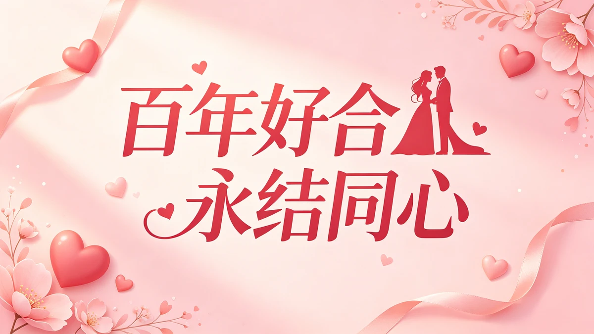 婚礼贺卡示例1