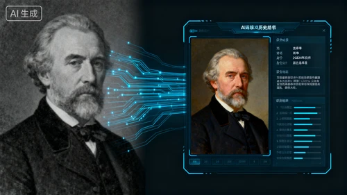 低清历史照片识别示例1