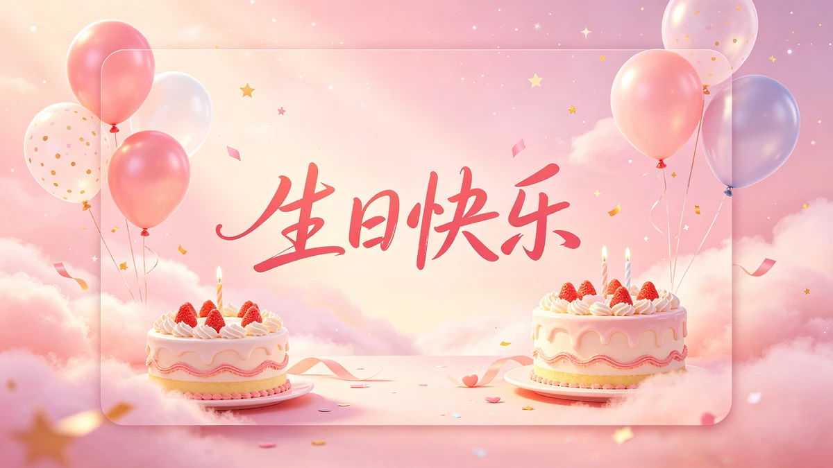 生日封面示例1