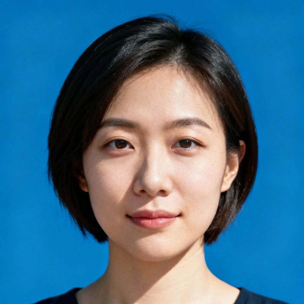 二寸证件照生成示例1