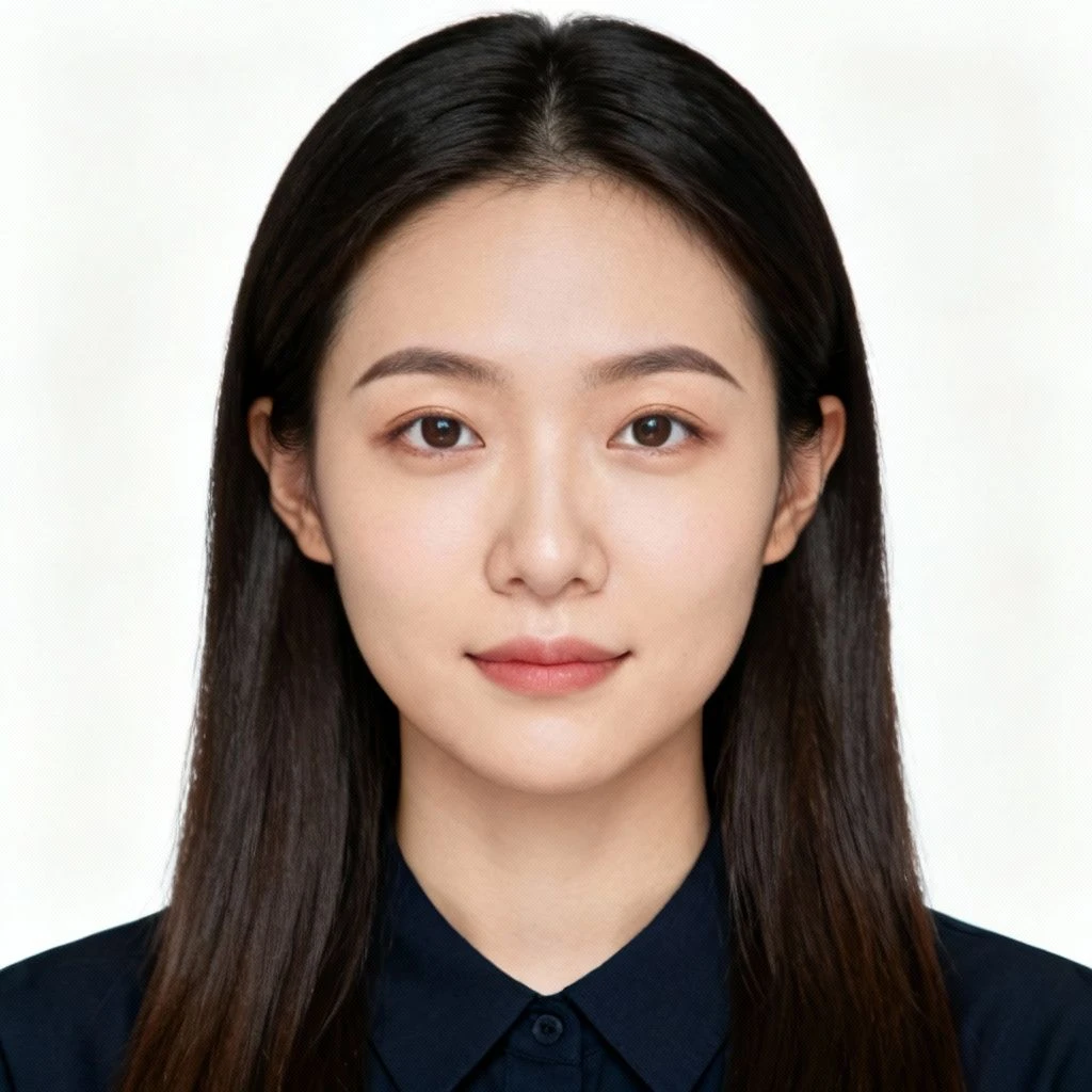 白色背景证件照示例1