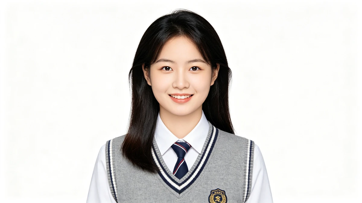 学生证件照示例1