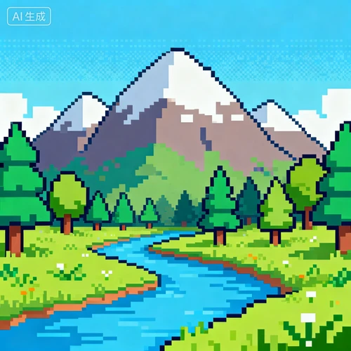 像素风格图片生成示例1