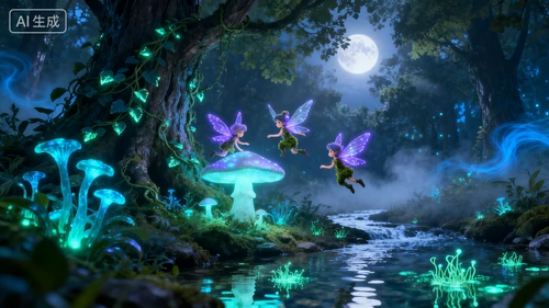 奇幻风格图片生成示例1