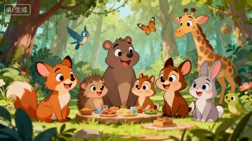 卡通风格图片生成示例1