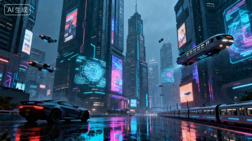 科幻风格图片生成示例1