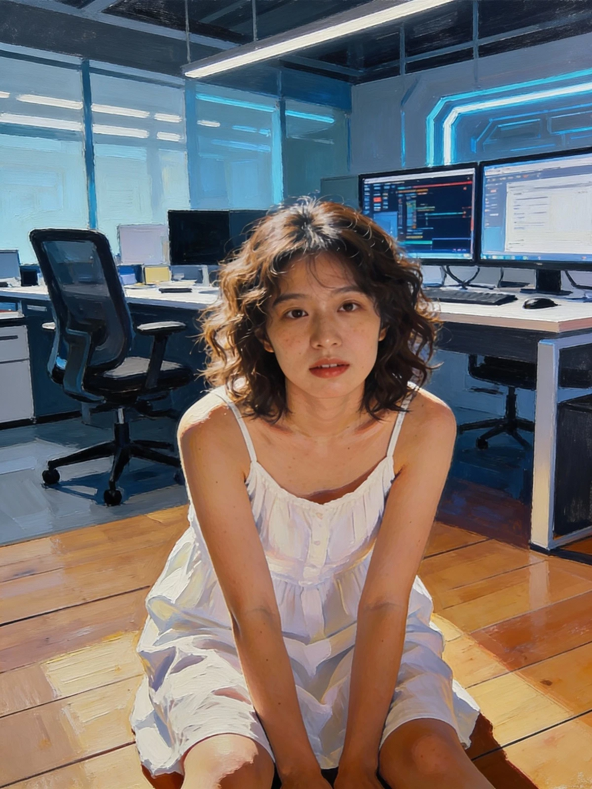 更换背景前示例照片