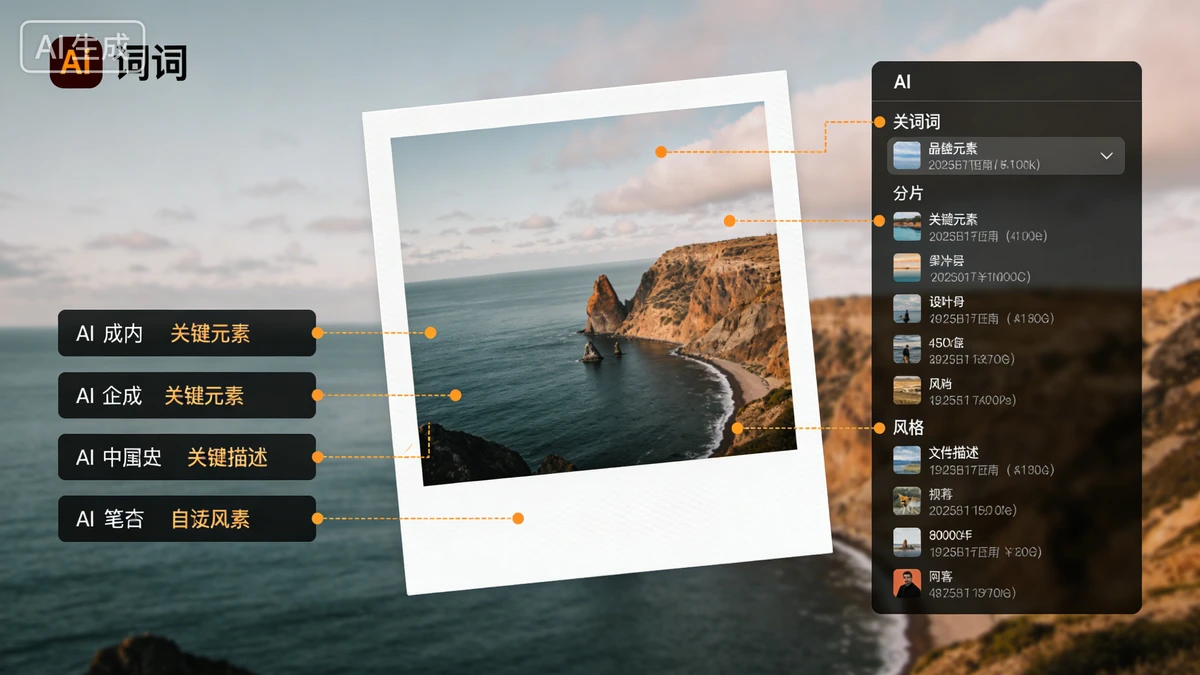 风景图片转提示词示例1