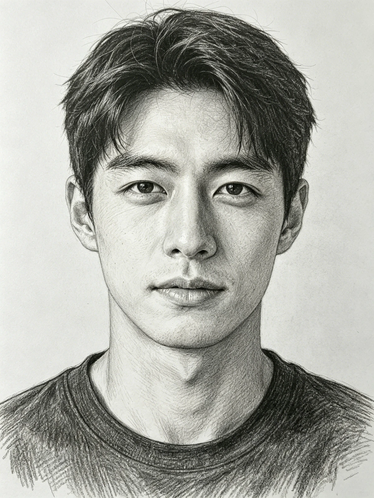 铅笔素描转换前示例图像