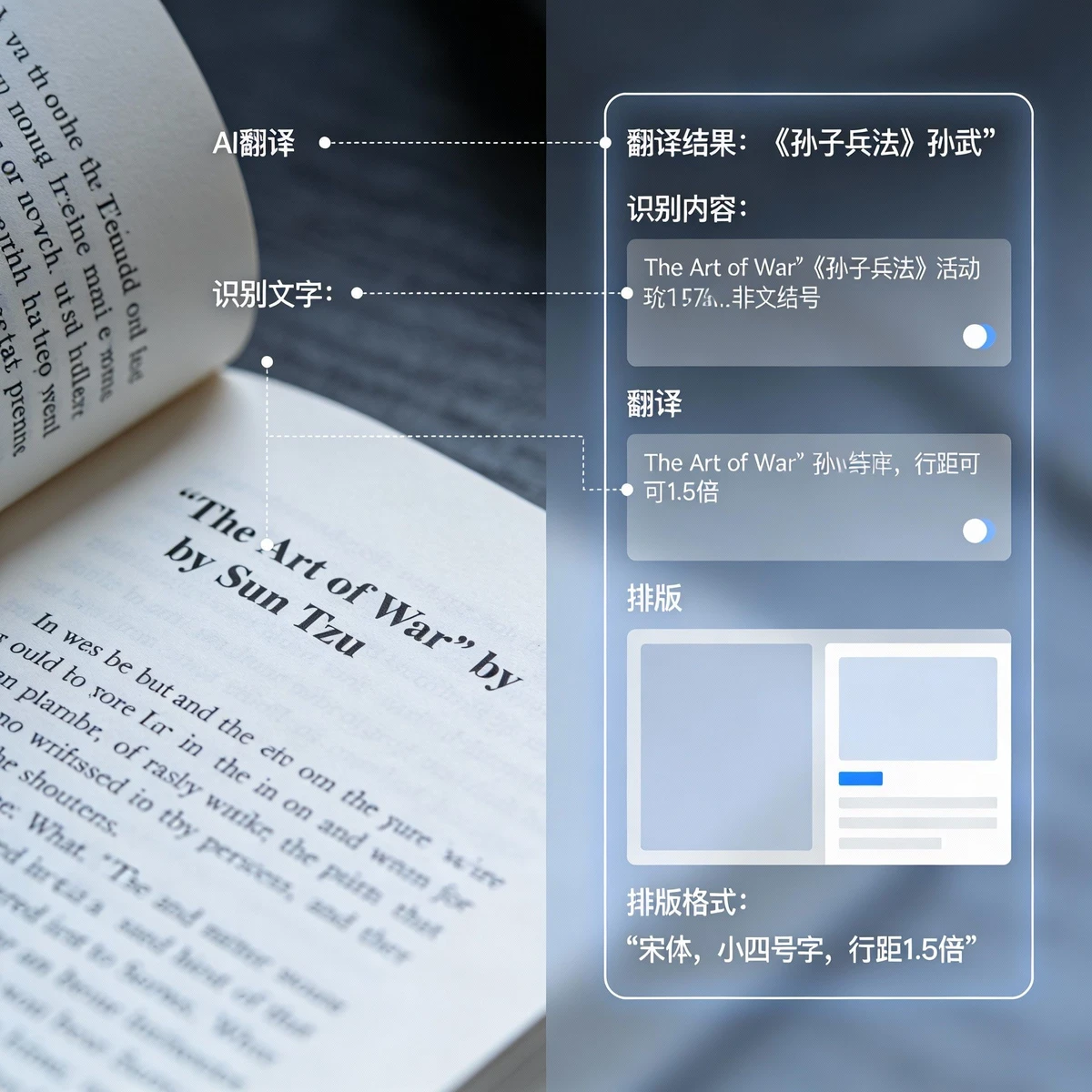 书籍图片翻译示例1