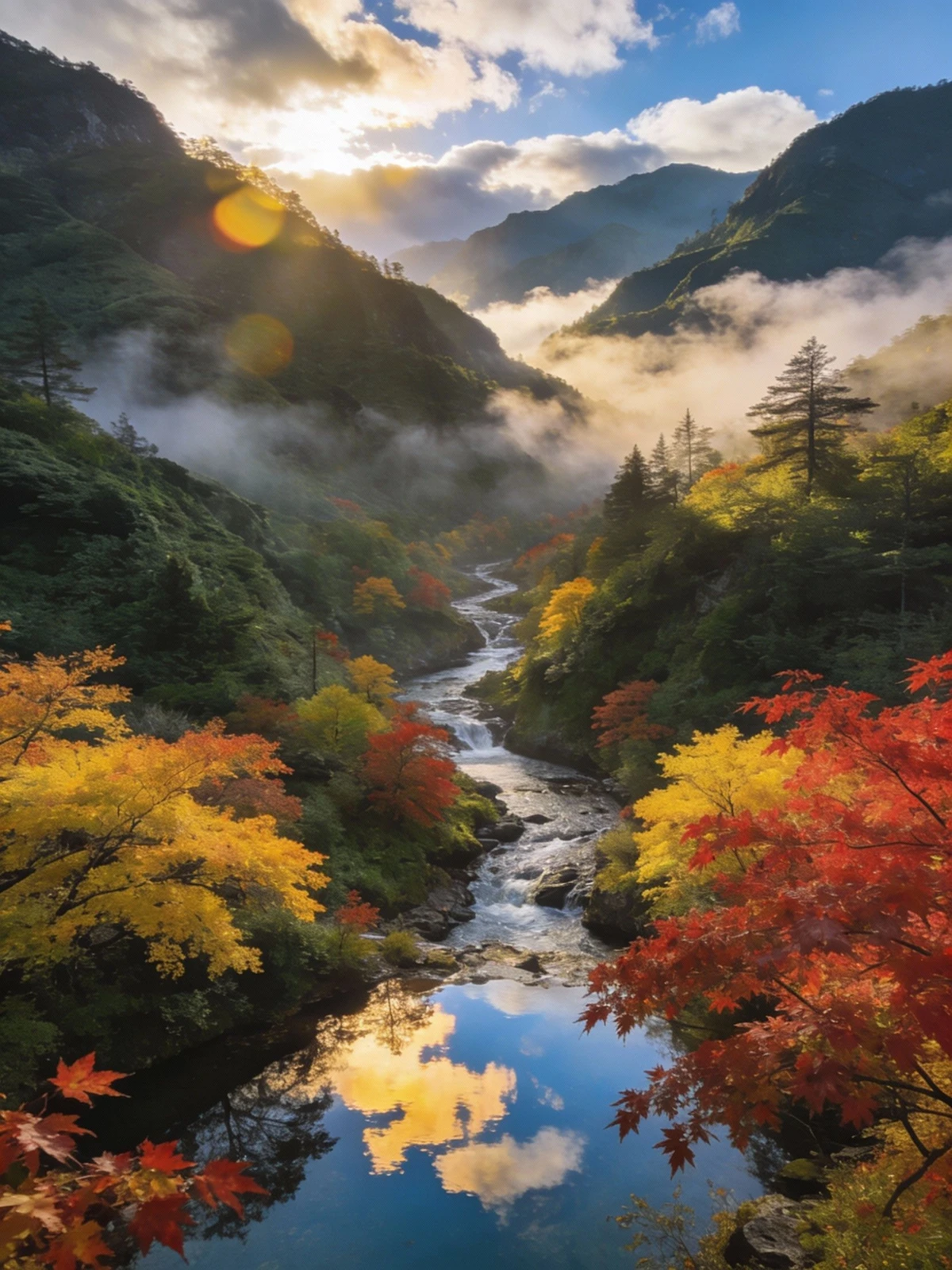 风景照片添加Logo前示例照片