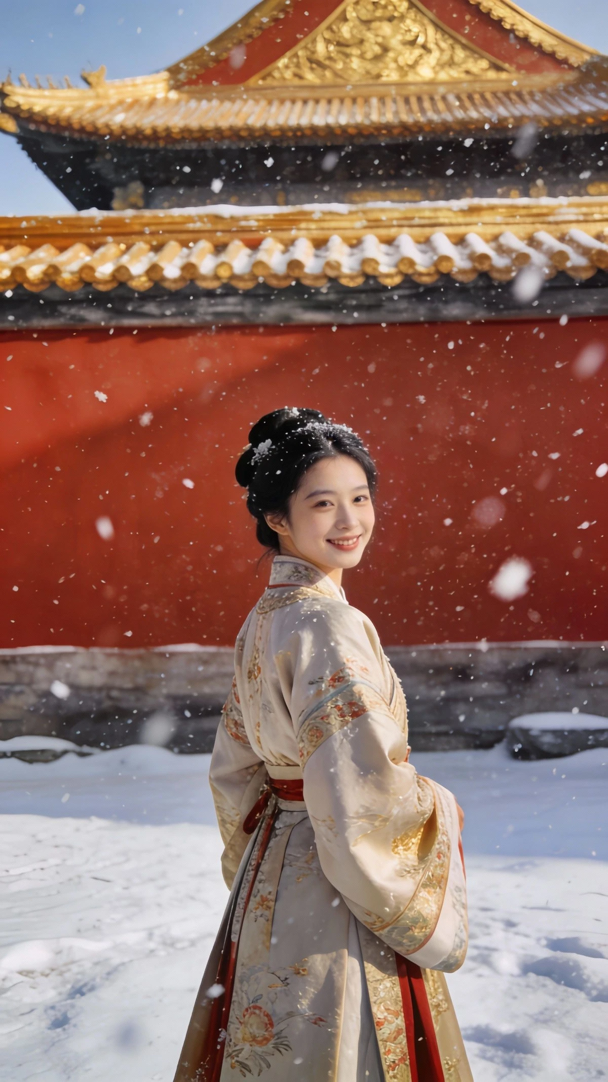 写实风格即梦生成示例1