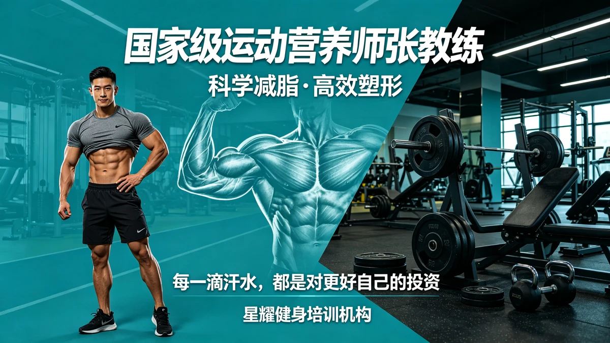 讲师形象海报示例1