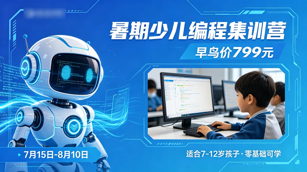 教育服务海报示例1