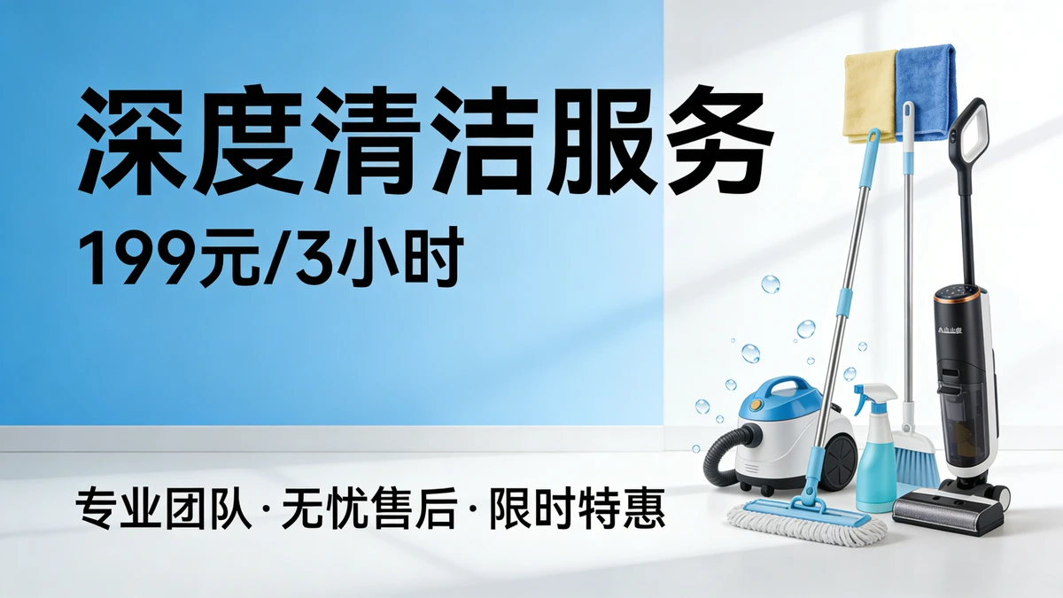 家政服务海报示例1