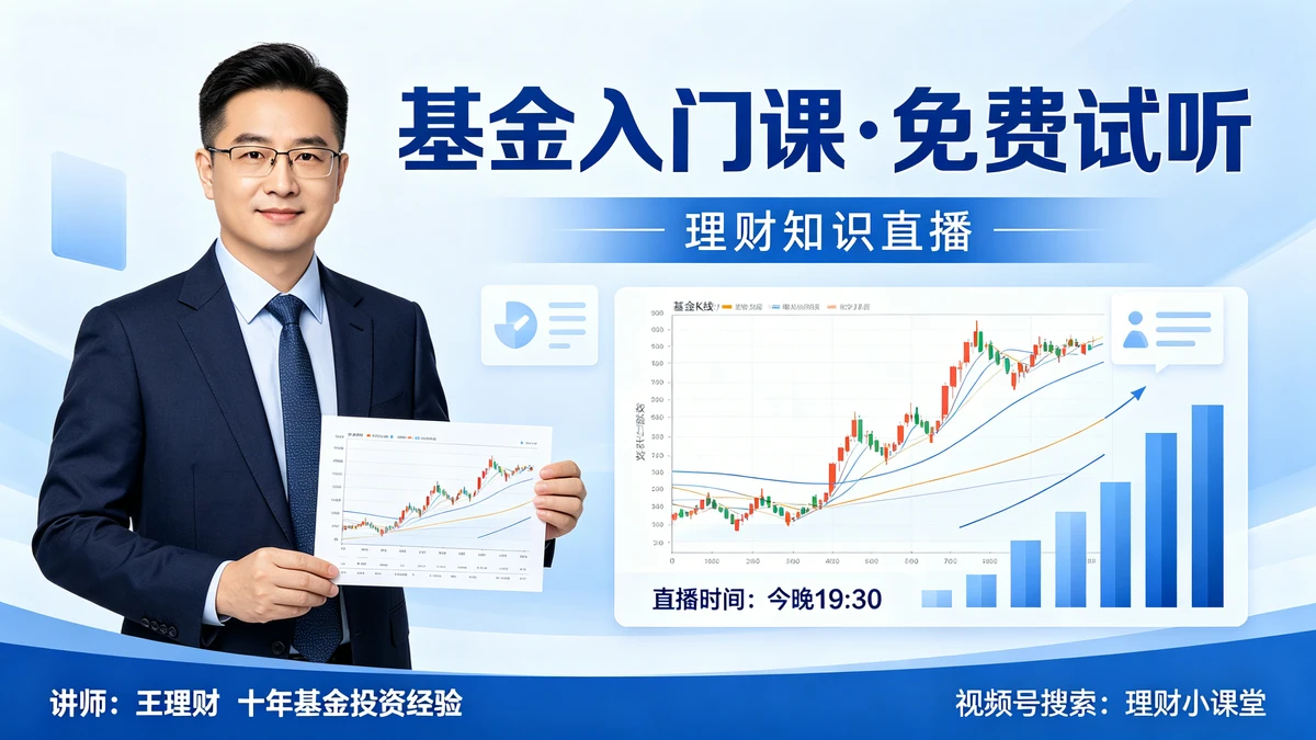 知识直播海报示例1