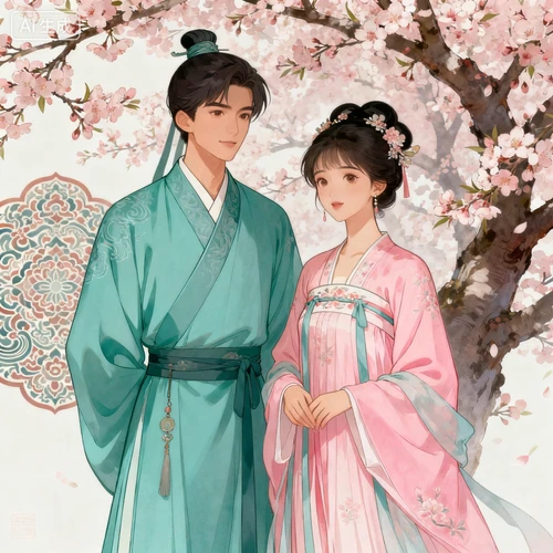 古风风格情头生成示例1