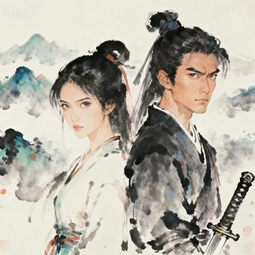 古风风格情头生成示例1