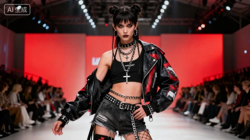 时尚风格模特生成示例1