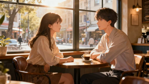 言情风格封面生成示例1