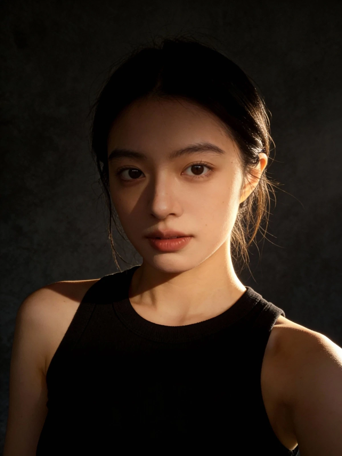 影棚光效生成前示例照片