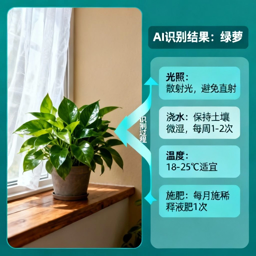 室内植物识别示例1