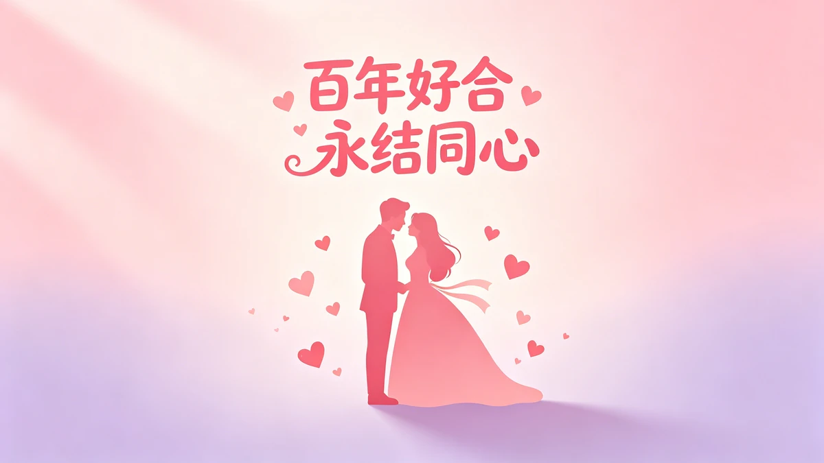 婚礼贺卡示例1
