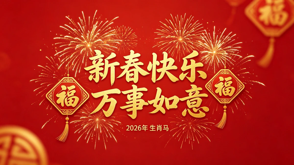 节日祝福贺卡示例1
