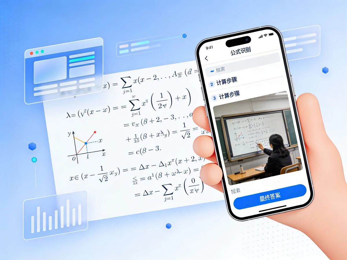 数理题目拍照示例1