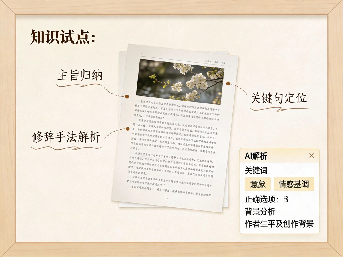 文科题目拍照示例1