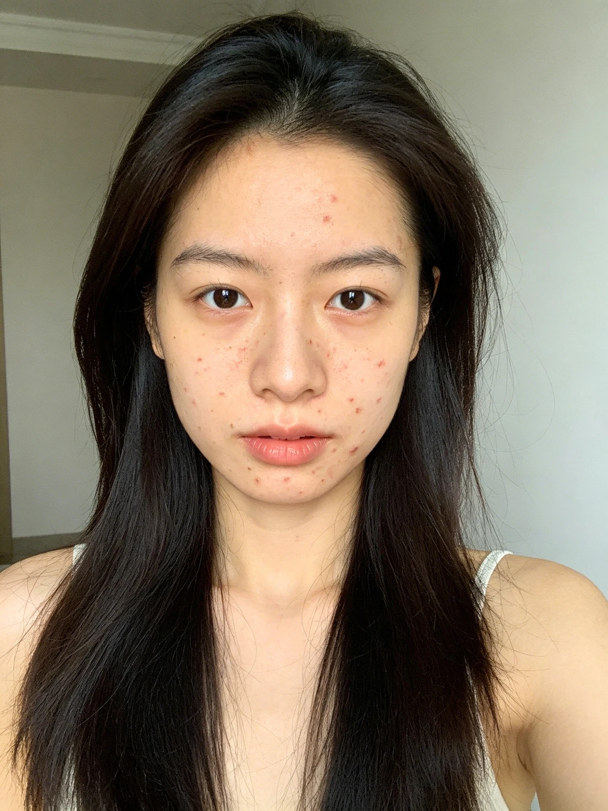 人像精修优化前示例图像
