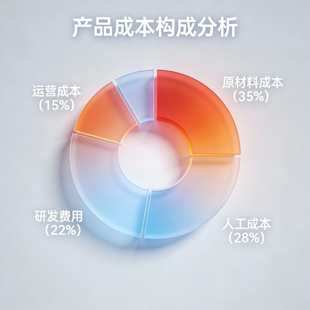 环形饼状图示例1