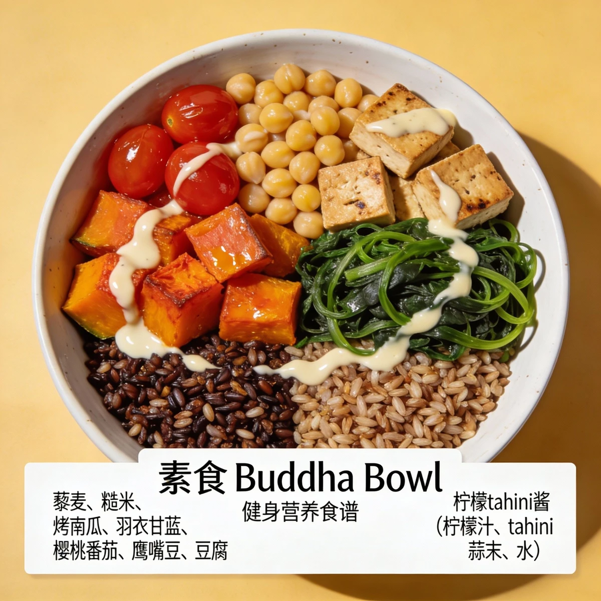 素食菜系菜谱生成示例1