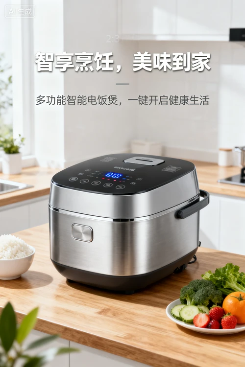 Brand rice cooker poster example picture 1