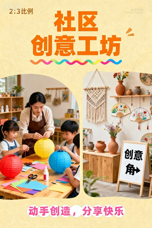 Community creative poster example picture 1