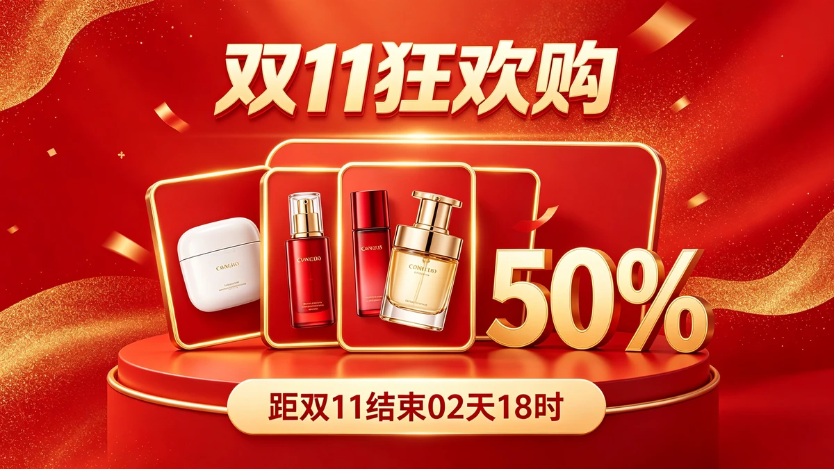 电商促销海报示例1