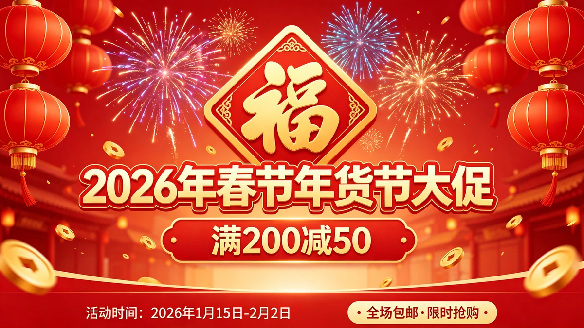 节日海报示例1