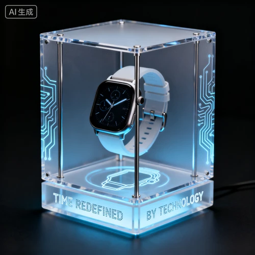 Electronic watch product packaging generation example 1