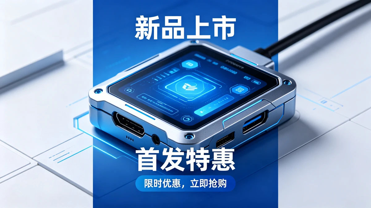 新品上市宣传单示例1