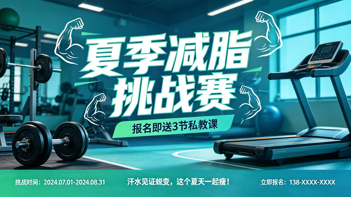 活动促销海报示例1